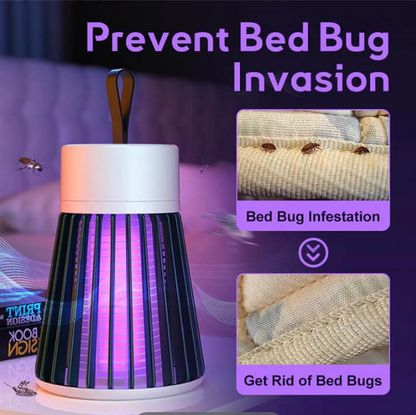 🎯🦟 Zap-X — Matador de insetos portátil — Matador de insetos elétrico para interior e exterior: Apanhador de moscas e mosquitos altamente eficaz 🔥⚡