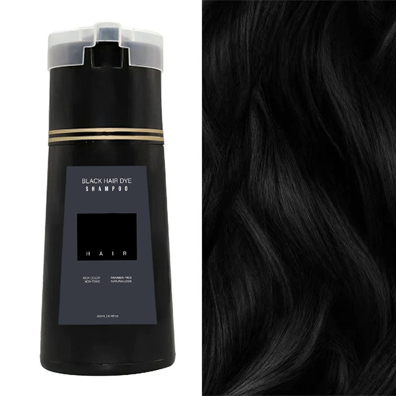 Champú Instantáneo Para Teñir el Cabello