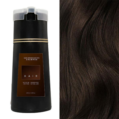 Champú Instantáneo Para Teñir el Cabello