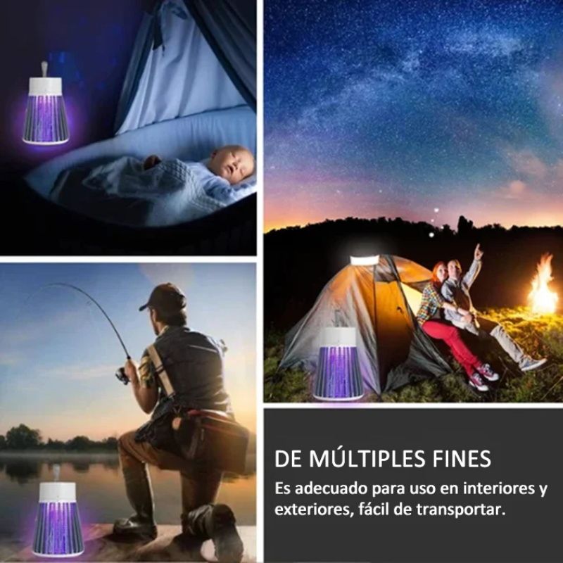 🎯🦟 Zap-X — Matador de insetos portátil — Matador de insetos elétrico para interior e exterior: Apanhador de moscas e mosquitos altamente eficaz 🔥⚡