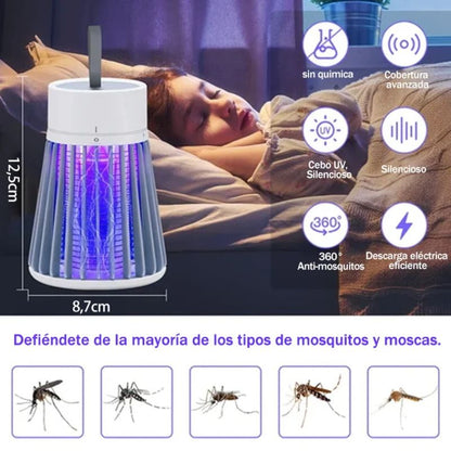 🎯🦟 Zap-X — Matador de insetos portátil — Matador de insetos elétrico para interior e exterior: Apanhador de moscas e mosquitos altamente eficaz 🔥⚡