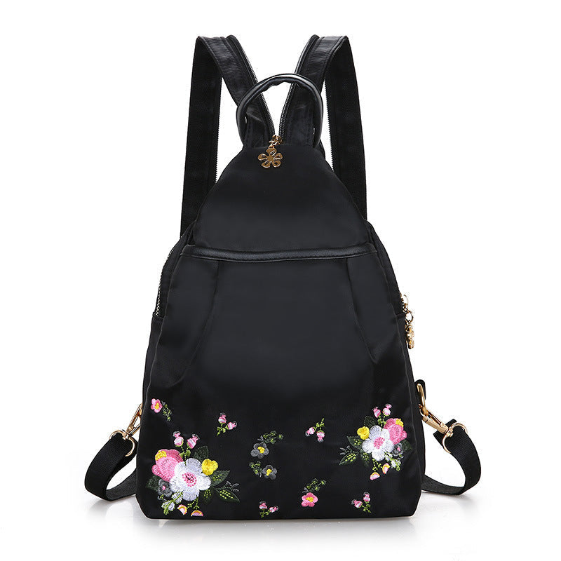 Mochila estampada para mujer, multifuncional y portátil