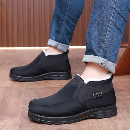 Zapatillas de Invierno para Hombre Sin Cordones 🥾❄️👟