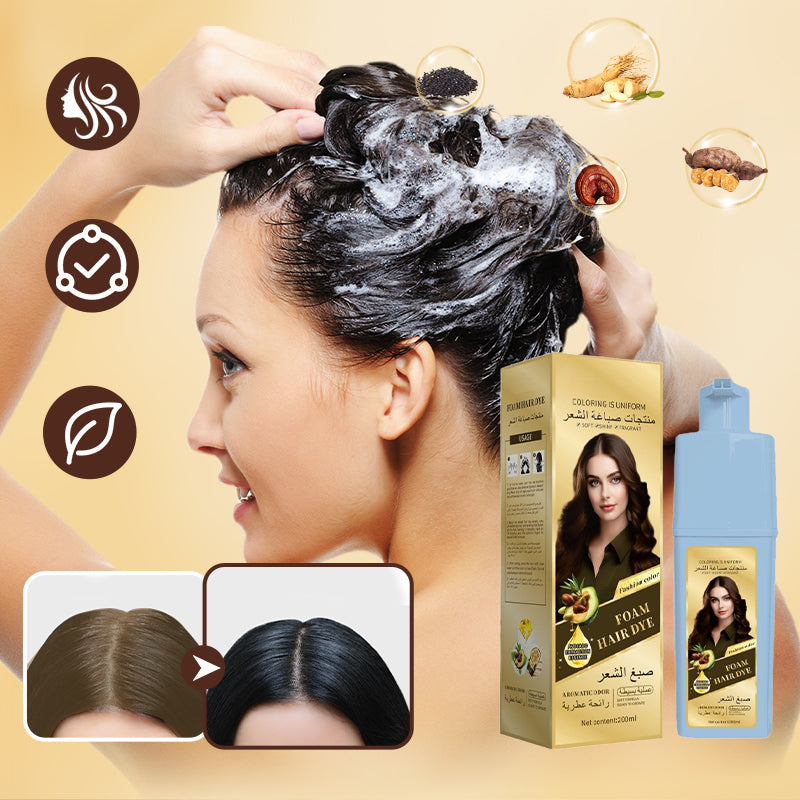 🎅Christmas Pre-Sale-38%OFF🎁Moisturizing Hair Dye Shampoo for Gray Hair