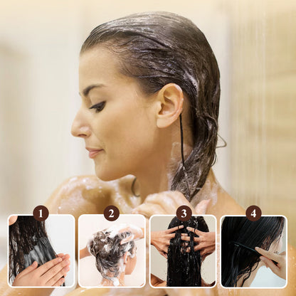 🎅Christmas Pre-Sale-38%OFF🎁Moisturizing Hair Dye Shampoo for Gray Hair