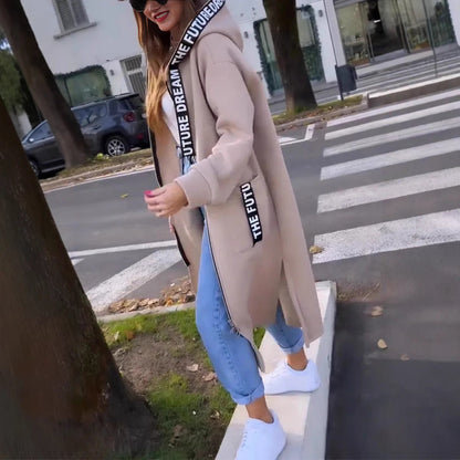 💃Casaco de moletom com capuz oversize para mulher