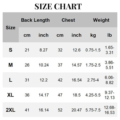 💖Płaszcz zimowy dla psa z zamkiem błyskawicznym z tyłu