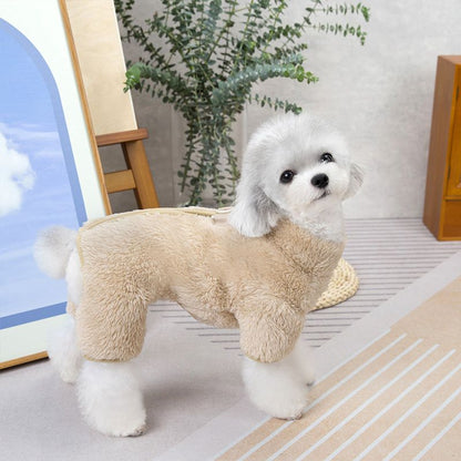 💖Płaszcz zimowy dla psa z zamkiem błyskawicznym z tyłu