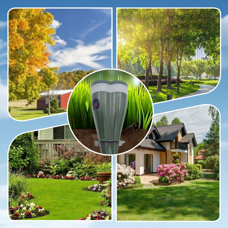 🔥 Wodoodporny odstraszacz kretów zasilany energią słoneczną💥