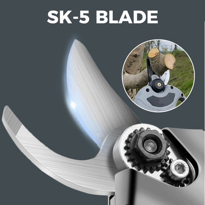 Ogrodowy sekator elektryczny z akumulatorem i ładowarką