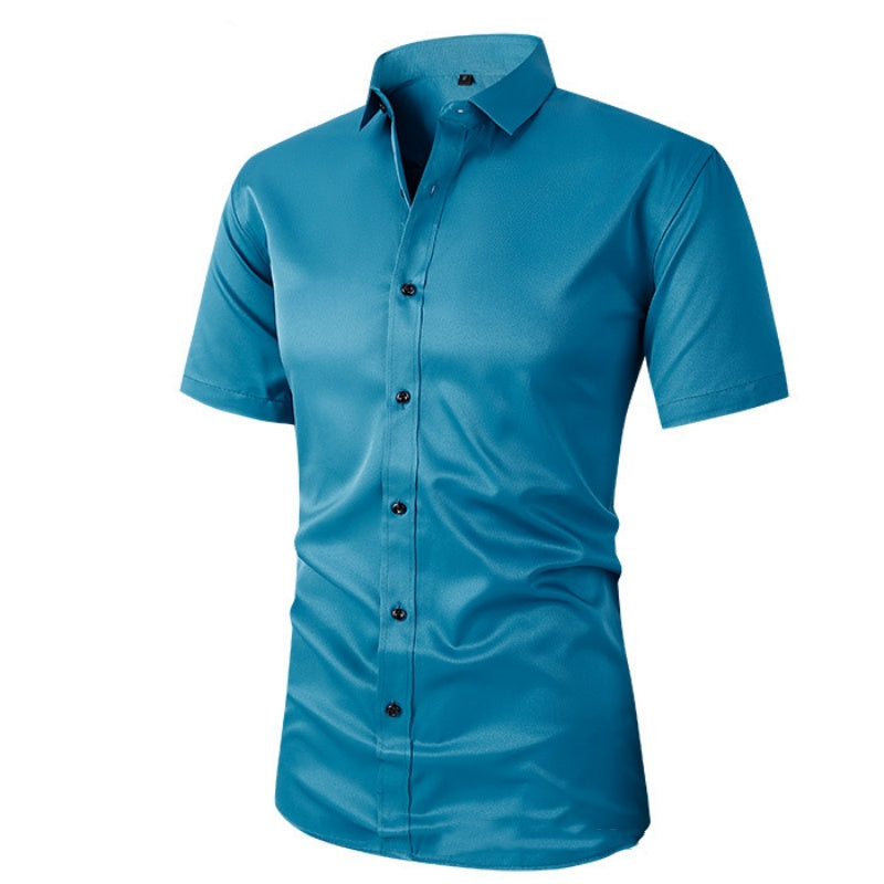 👔 Promoção 2026 — Mais de 37 500 unidades vendidas!✨ Camisa social de manga curta para homem