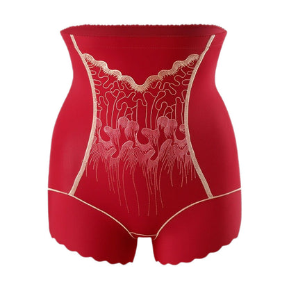Damskie majtki modelujące brzuch i pośladki z wysokim stanem