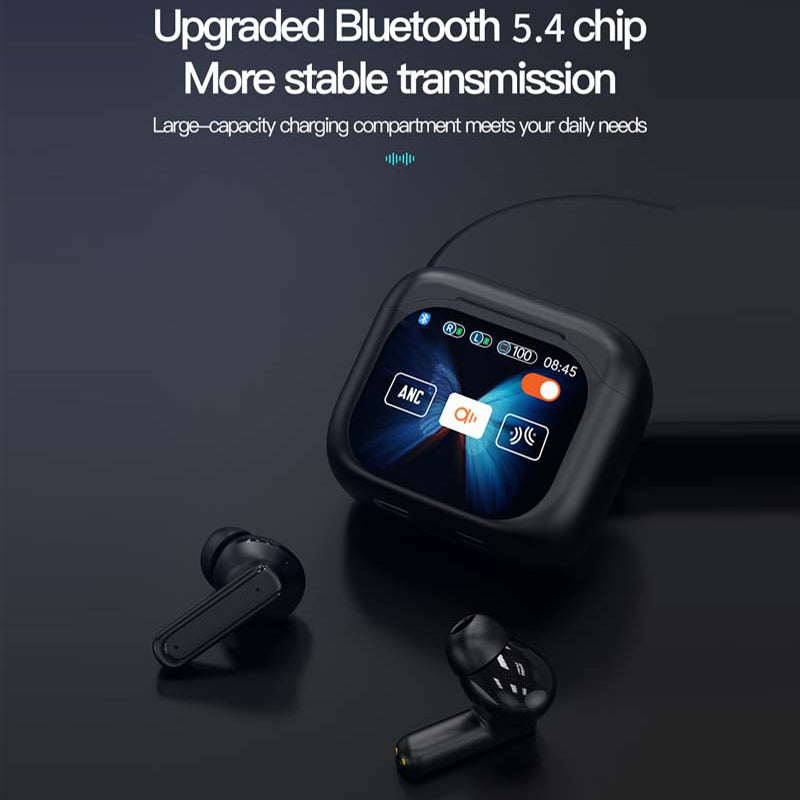 💥Kompaktowe słuchawki douszne z dotykowym sterowaniem i czystym dźwiękiem