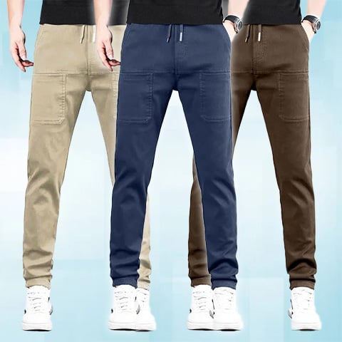 🎁Promoção quente: 50% de desconto🏆MultiPants – Calças cargo duráveis, com grande elasticidade e vários bolsos👖