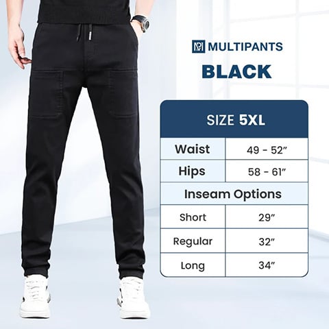 🎁Promoção quente: 50% de desconto🏆MultiPants – Calças cargo duráveis, com grande elasticidade e vários bolsos👖