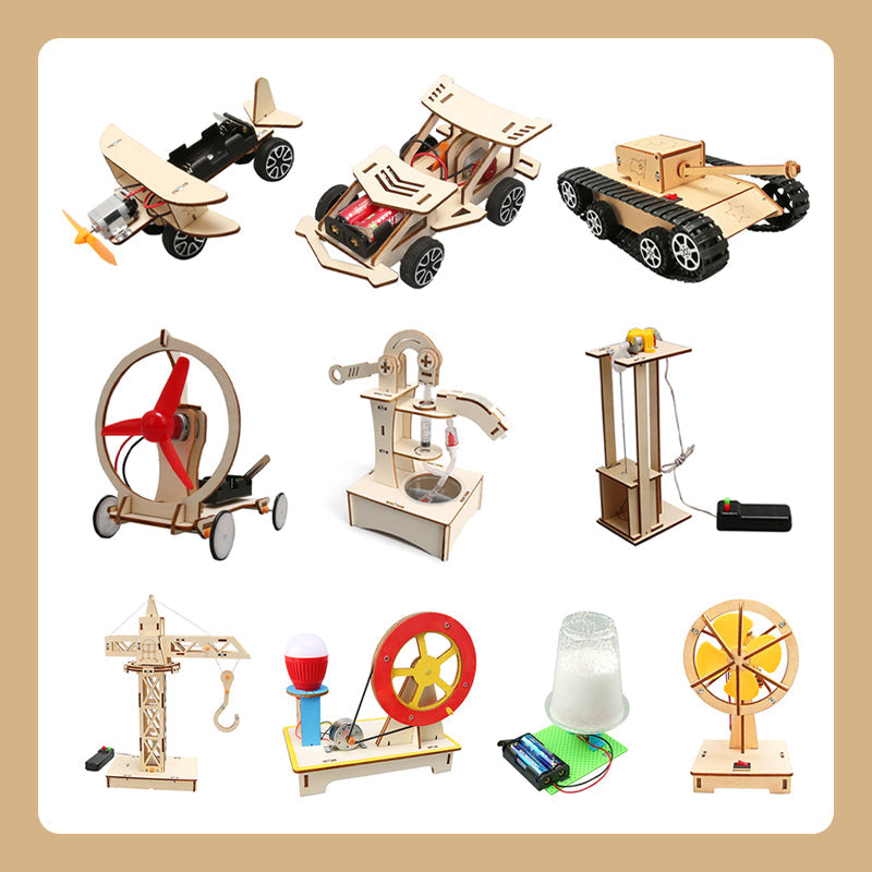 Małe naukowcy Kreatywne ręcznie robione zabawki