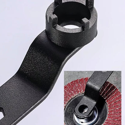 Chave de 4 maxilas espessada de desmontagem rápida para remoção da placa do moedor de ângulo