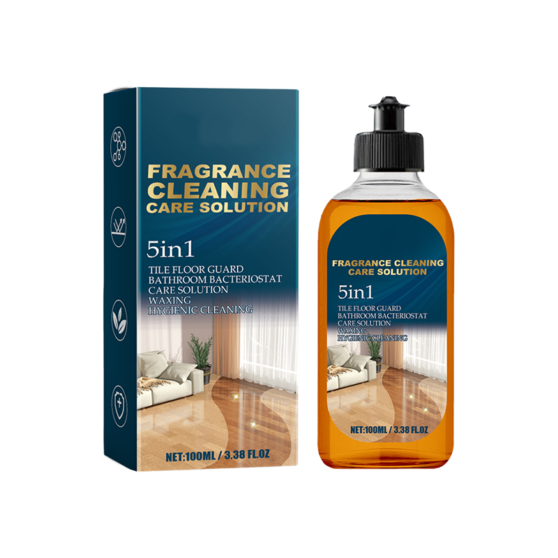 Limpador de piso de secagem rápida e remoção de manchas com fragrância de longa duração