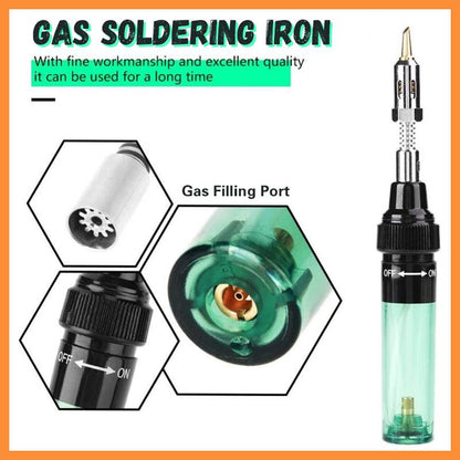 💥Ganhe 50% de desconto! Conjunto de ferro de solda portátil 4 em 1