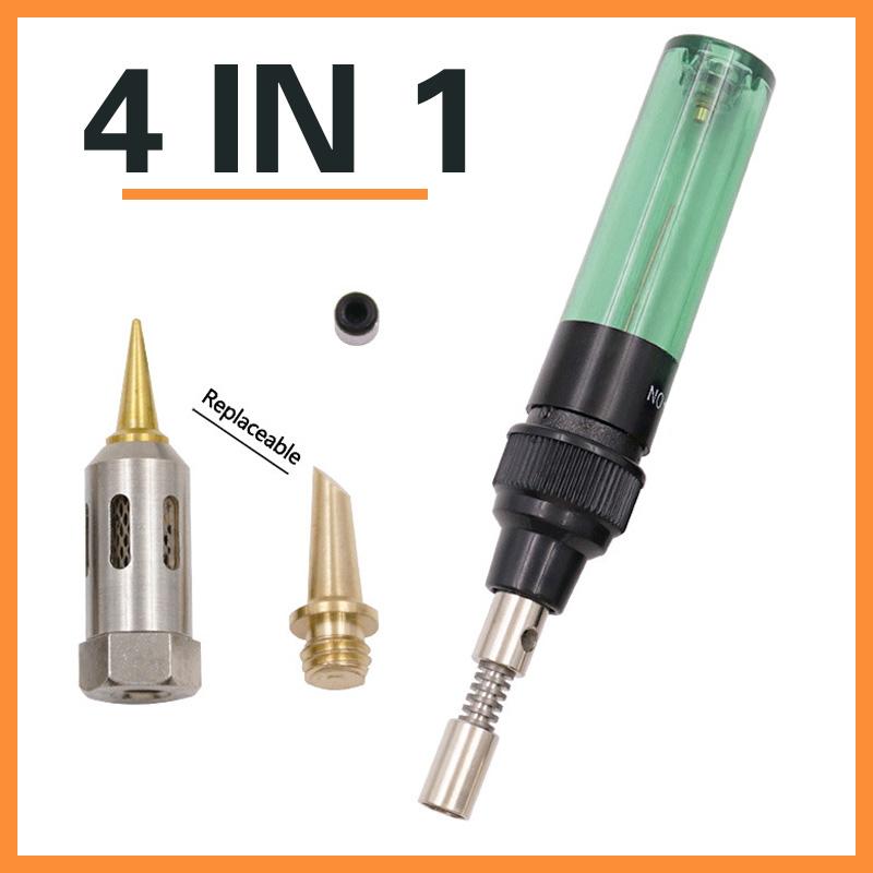 💥Ganhe 50% de desconto! Conjunto de ferro de solda portátil 4 em 1