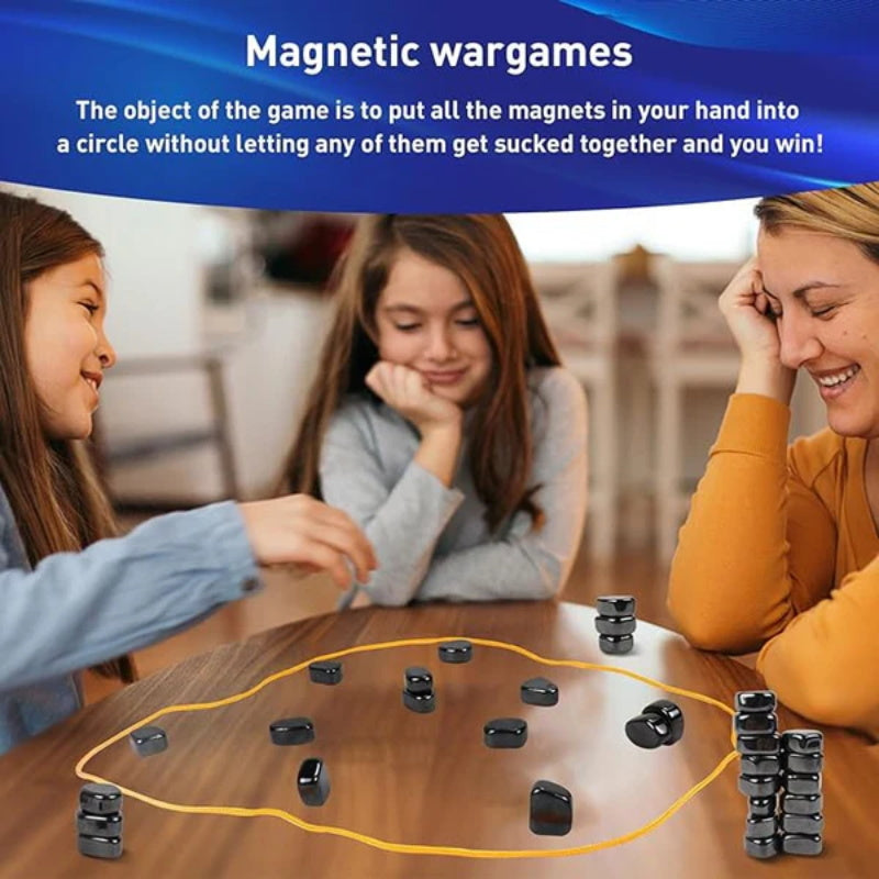 Jogo de Xadrez Magnético Divertido com Corda