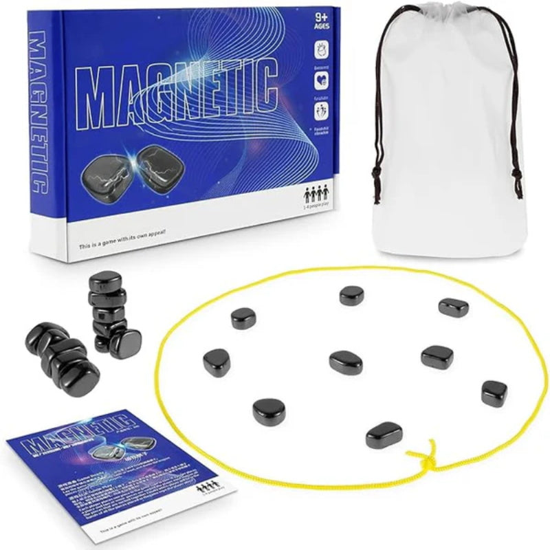 Jogo de Xadrez Magnético Divertido com Corda