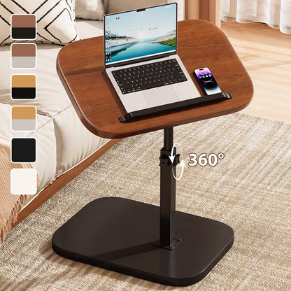 Mesa dobrável ajustável em forma de C