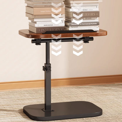 Mesa dobrável ajustável em forma de C