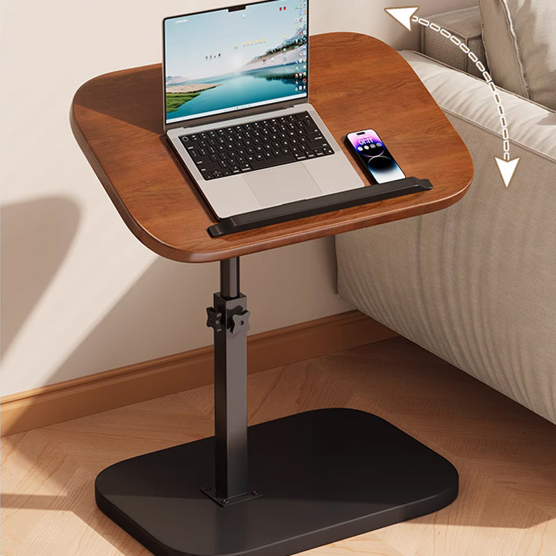 Mesa dobrável ajustável em forma de C