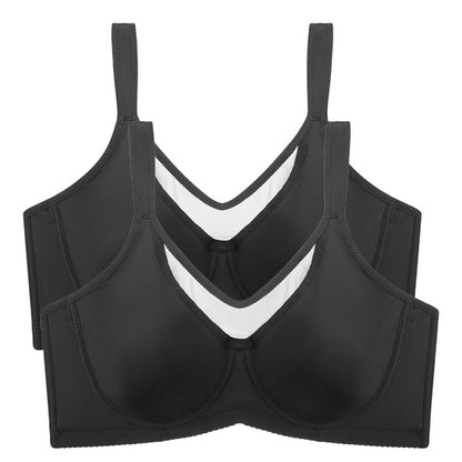 ✨💞Sutiã elegante, transparente e de cobertura total para mulheres de tamanho grande