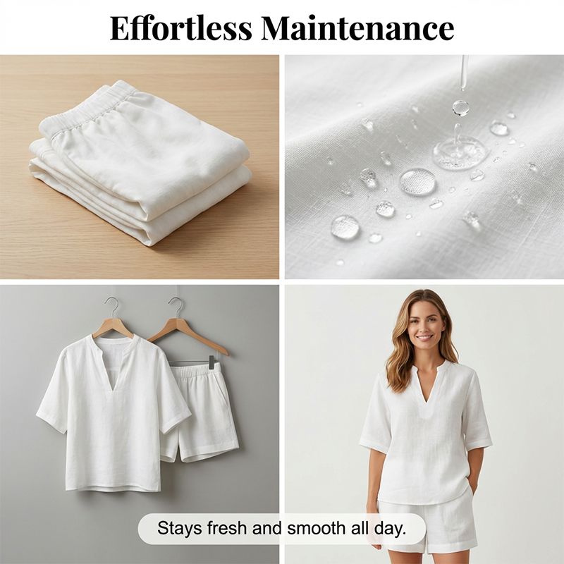 👚 50% DE DESCONTO – Conjunto Curto Casual com Decote V Feminino | Confortável, moderno & ideal para o verão