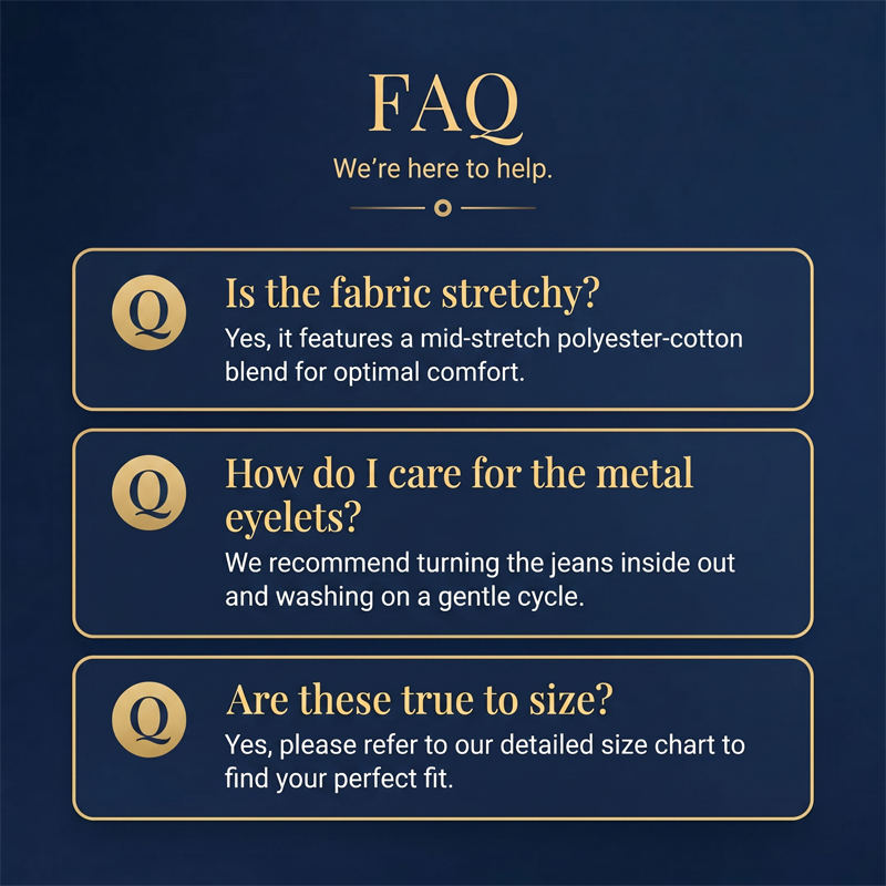 👖✨ Calças de ganga retas elásticas de cintura alta em tamanhos grandes – 50% de desconto! Corte vintage de perna larga, detalhes com argolas metálicas, fecho com botões – conforto para todas as estações e para todos os tipos de corpo.