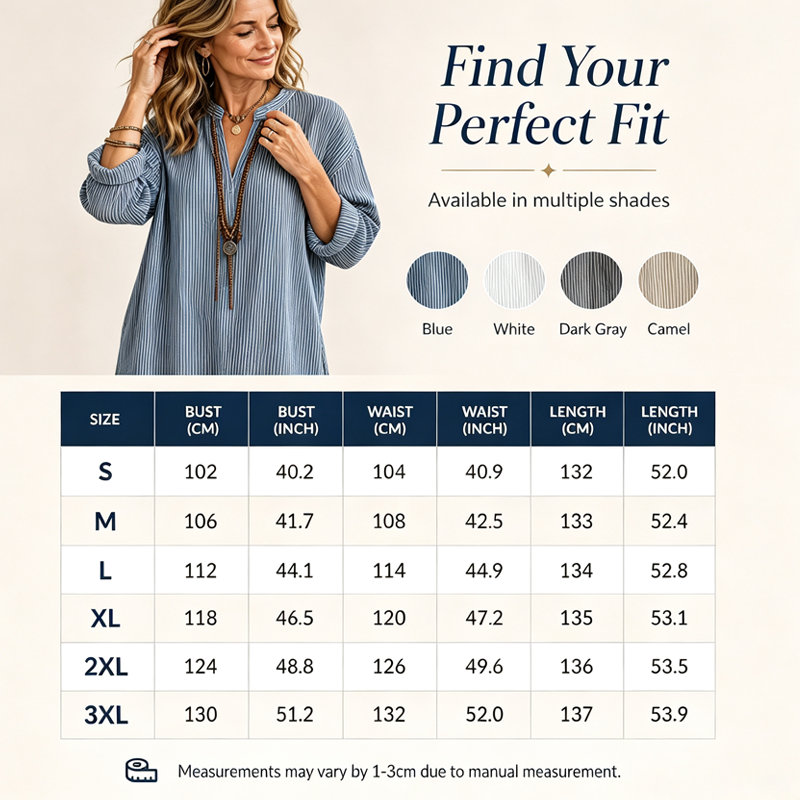 ✨👗 Vestido Longo Feminino Listrado com Decote em V – Elegante, Leve e Perfeito para o Verão
