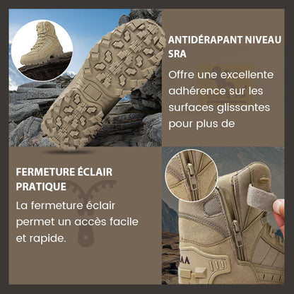 🥾67% DE DESCONTO ÚLTIMO DIA! 🔥 Botas desportivas táticas - Impermeáveis e antiderrapantes, biqueira reforçada para uso ao ar livre/treino/militar ⚡📦