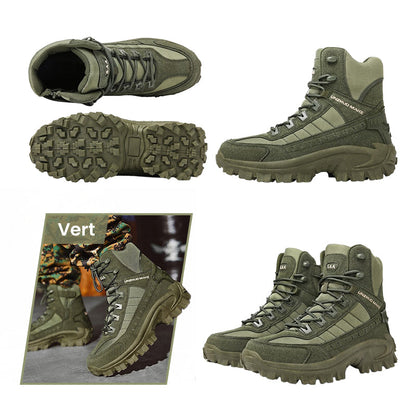 🥾67% DE DESCONTO ÚLTIMO DIA! 🔥 Botas desportivas táticas - Impermeáveis e antiderrapantes, biqueira reforçada para uso ao ar livre/treino/militar ⚡📦