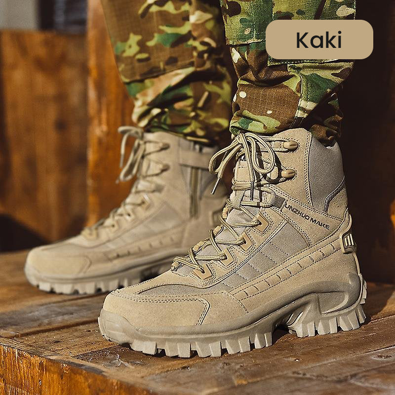 🥾67% DE DESCONTO ÚLTIMO DIA! 🔥 Botas desportivas táticas - Impermeáveis e antiderrapantes, biqueira reforçada para uso ao ar livre/treino/militar ⚡📦