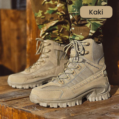 🥾67% DE DESCONTO ÚLTIMO DIA! 🔥 Botas desportivas táticas - Impermeáveis e antiderrapantes, biqueira reforçada para uso ao ar livre/treino/militar ⚡📦