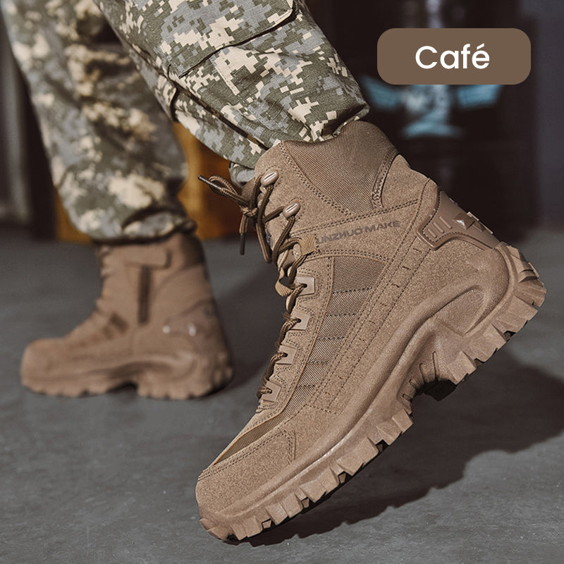🥾67% DE DESCONTO ÚLTIMO DIA! 🔥 Botas desportivas táticas - Impermeáveis e antiderrapantes, biqueira reforçada para uso ao ar livre/treino/militar ⚡📦