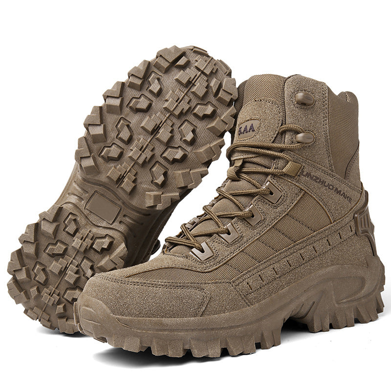 🥾67% DE DESCONTO ÚLTIMO DIA! 🔥 Botas desportivas táticas - Impermeáveis e antiderrapantes, biqueira reforçada para uso ao ar livre/treino/militar ⚡📦
