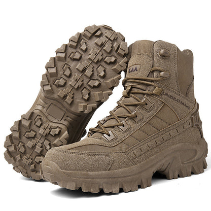 🥾67% DE DESCONTO ÚLTIMO DIA! 🔥 Botas desportivas táticas - Impermeáveis e antiderrapantes, biqueira reforçada para uso ao ar livre/treino/militar ⚡📦