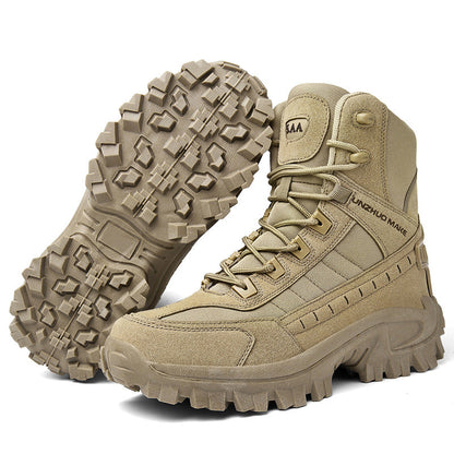 🥾67% DE DESCONTO ÚLTIMO DIA! 🔥 Botas desportivas táticas - Impermeáveis e antiderrapantes, biqueira reforçada para uso ao ar livre/treino/militar ⚡📦