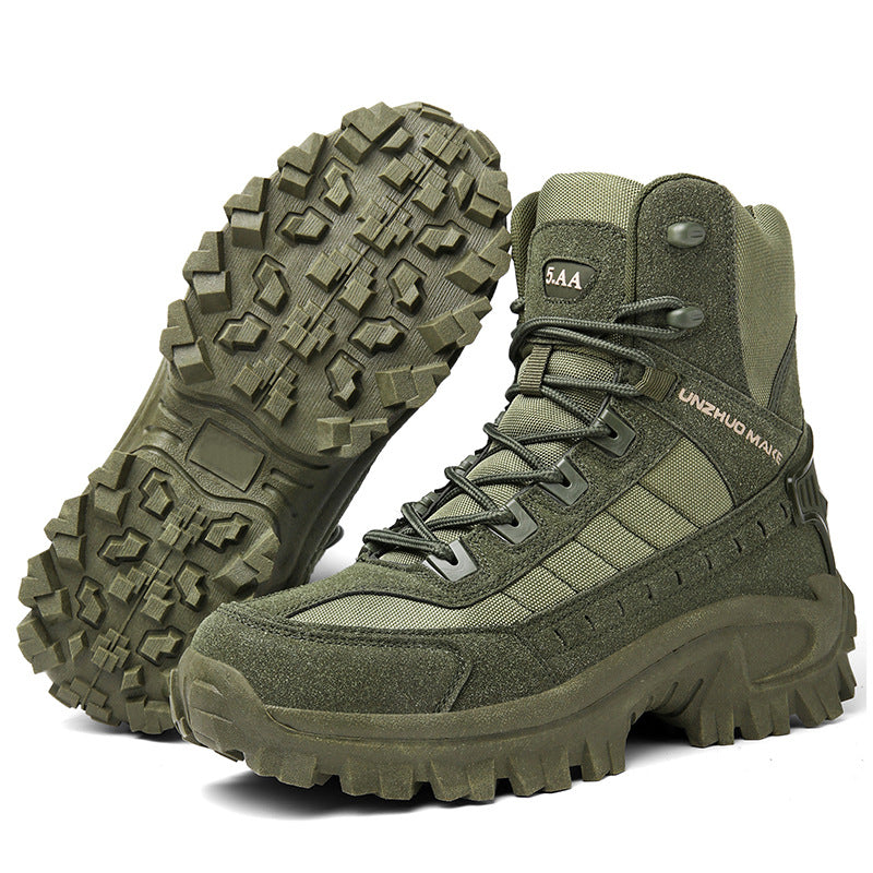 🥾67% DE DESCONTO ÚLTIMO DIA! 🔥 Botas desportivas táticas - Impermeáveis e antiderrapantes, biqueira reforçada para uso ao ar livre/treino/militar ⚡📦