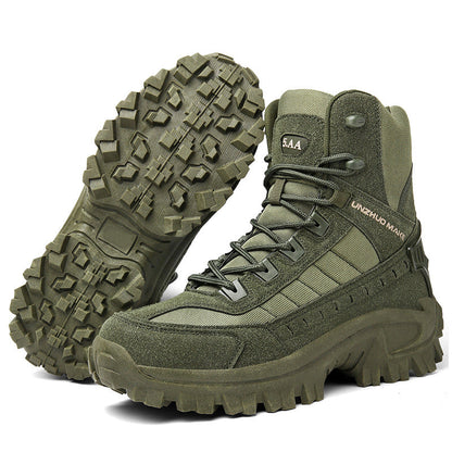 🥾67% DE DESCONTO ÚLTIMO DIA! 🔥 Botas desportivas táticas - Impermeáveis e antiderrapantes, biqueira reforçada para uso ao ar livre/treino/militar ⚡📦