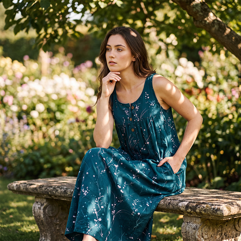 Women Casual Sleeveless Maxi Dress