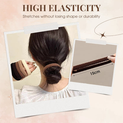 Elástico de cabelo largo e resistente