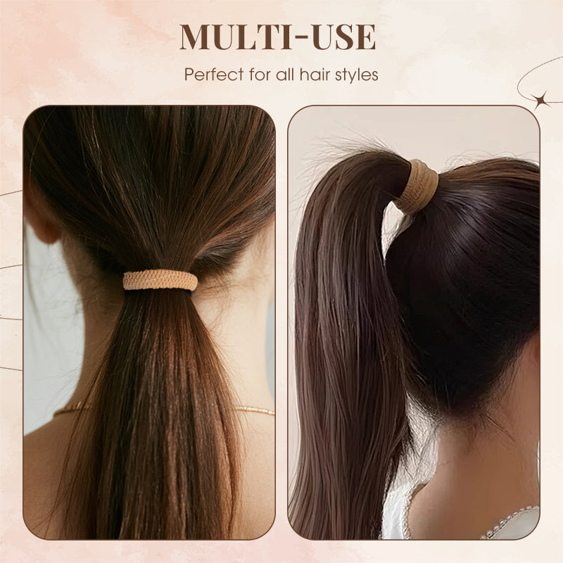 Elástico de cabelo largo e resistente