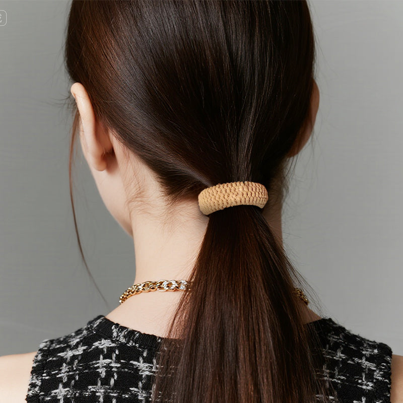 Elástico de cabelo largo e resistente