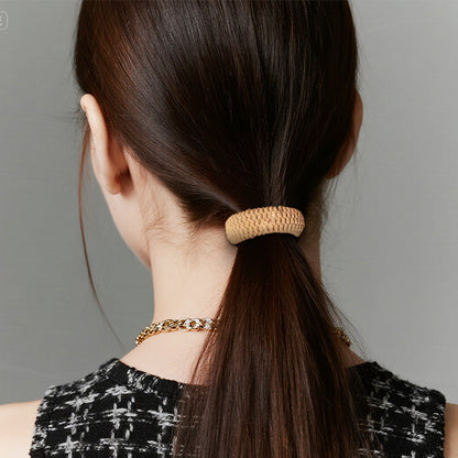 Elástico de cabelo largo e resistente