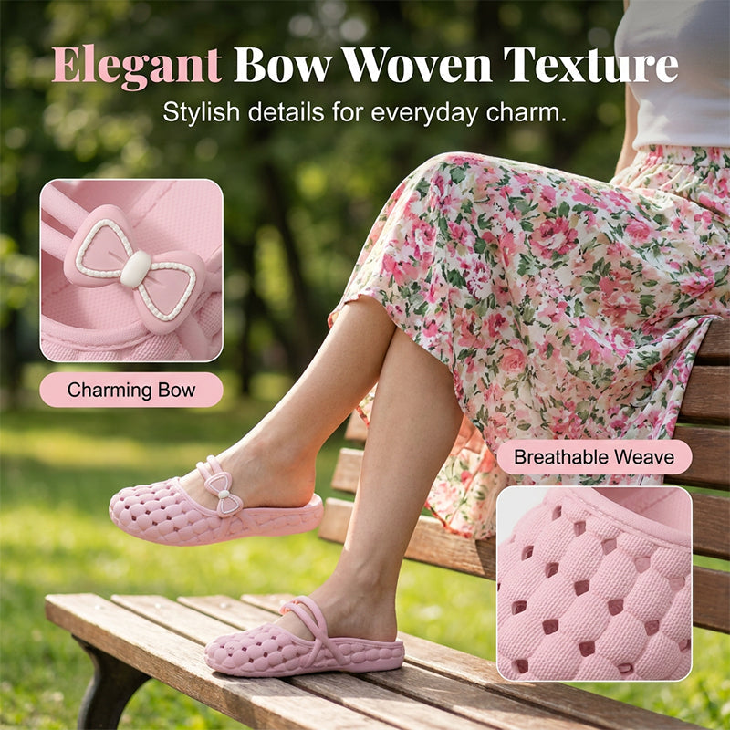 👡🌸 50% DE DESCONTO! Mules femininas de biqueira fechada e respiráveis – Leves, confortáveis e versáteis – Perfeitas para o dia a dia, para o escritório e para os dias quentes ☀️✨