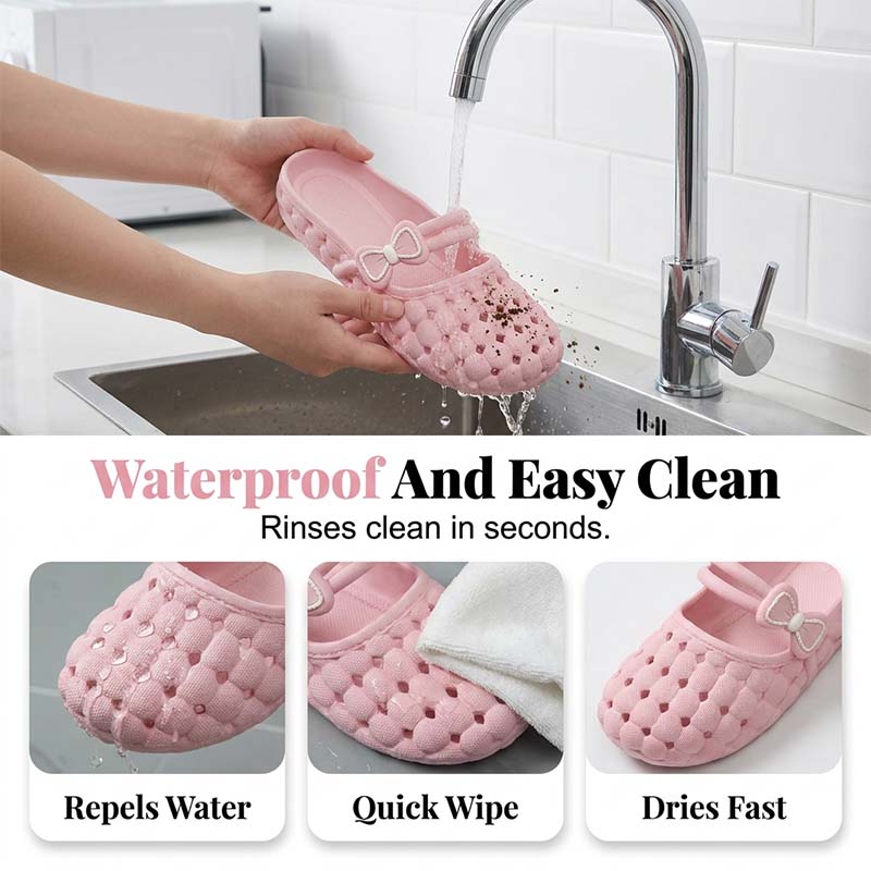 👡🌸 50% DE DESCONTO! Mules femininas de biqueira fechada e respiráveis – Leves, confortáveis e versáteis – Perfeitas para o dia a dia, para o escritório e para os dias quentes ☀️✨